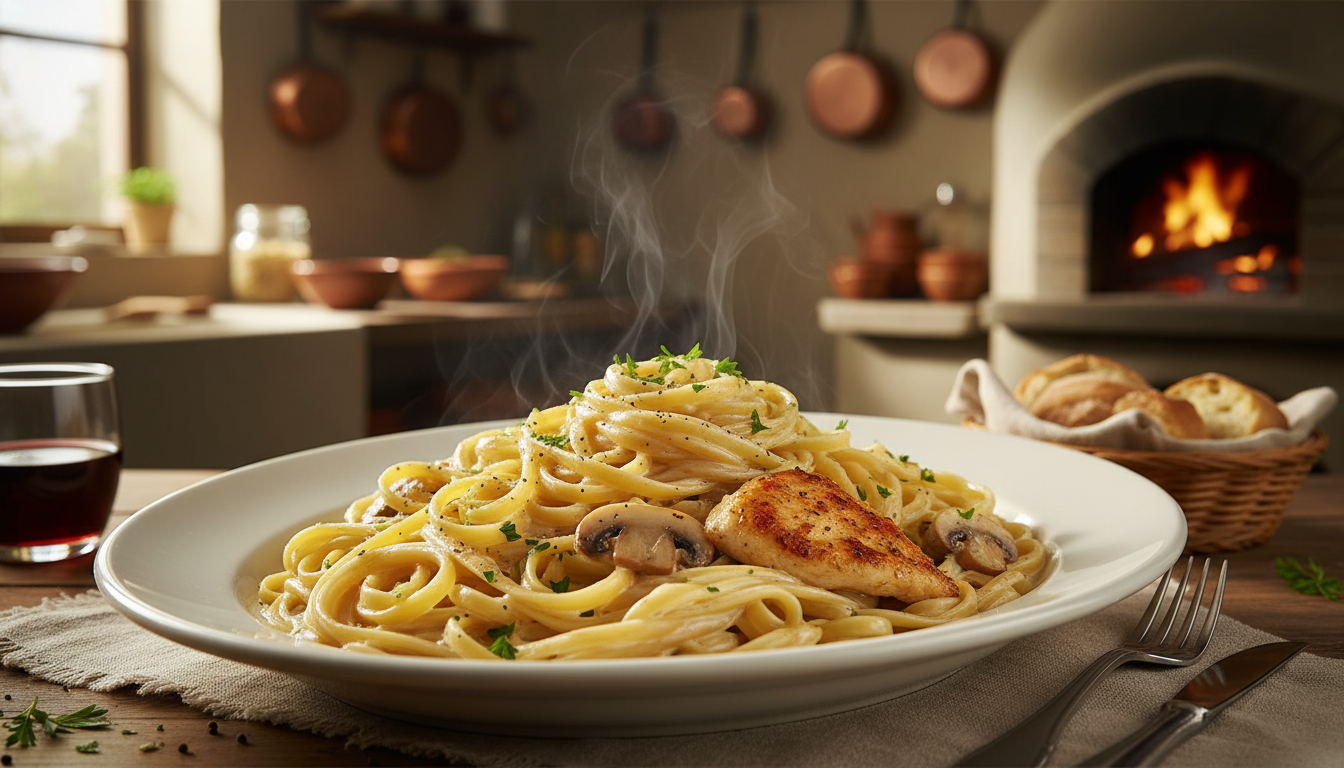 Fettuccine Alfredo — The King of Creamy Classics