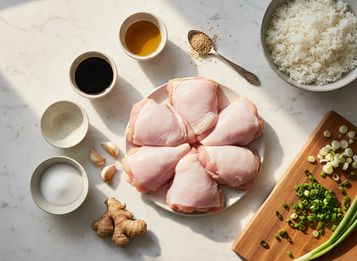 Chicken teriyaki ingredients